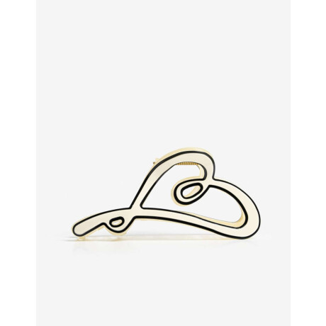 Broche Acrilico Combinacion Bicolor