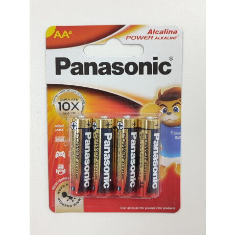 Pila PANASONIC Alcalina AA x 4 Unidades Pila PANASONIC Alcalina AA x 4 Unidades