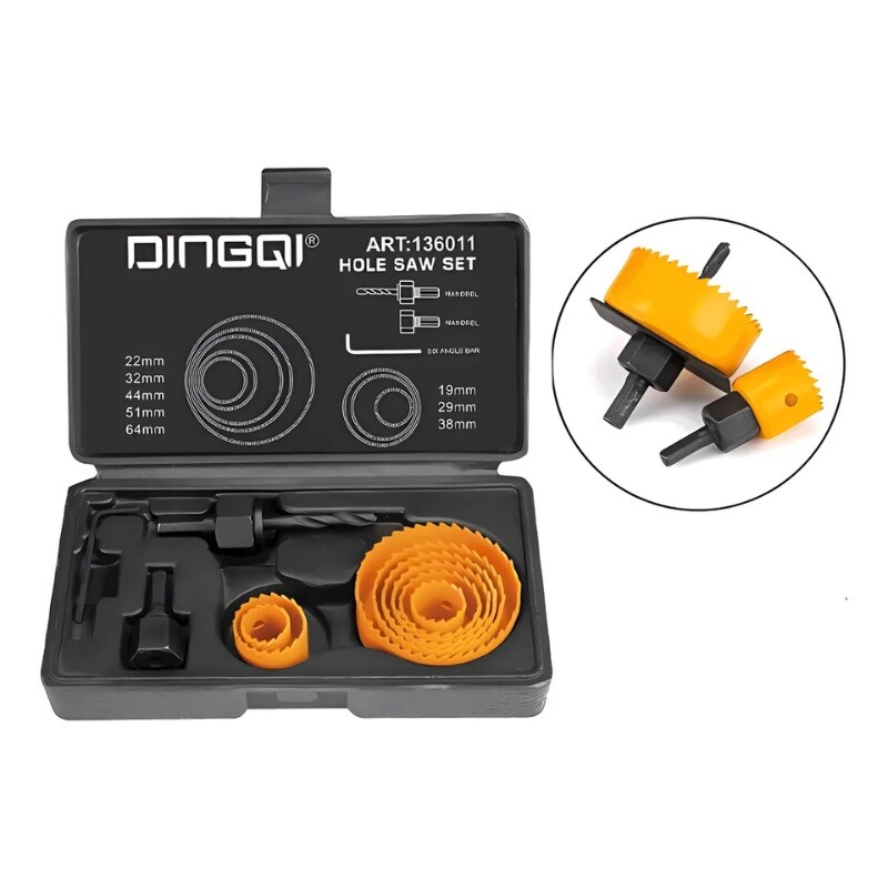 DINGQI KIT SIERRA COPA MADERA 11 PIEZAS Dingqi Kit Sierra Copa Madera 11 Piezas