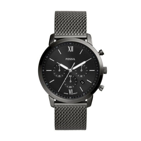 Reloj FOSSIL NEUTRA Acero Negro Esfera 44mm 0