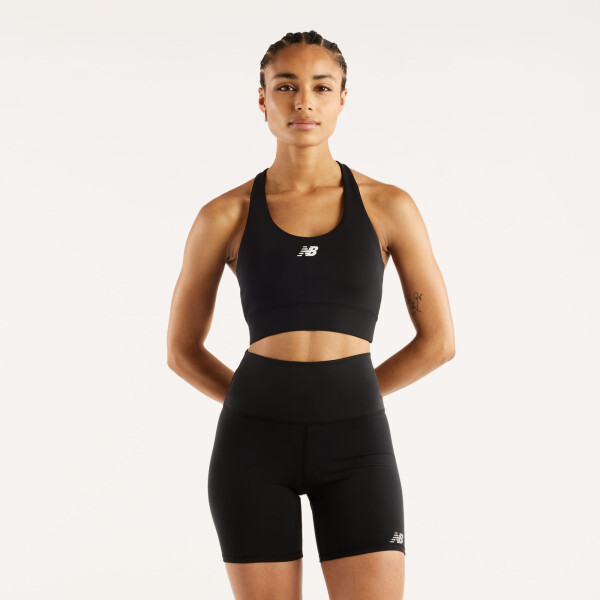 Top Newbalance Tech Training Graphic mujer WB6262D6BK Negro
