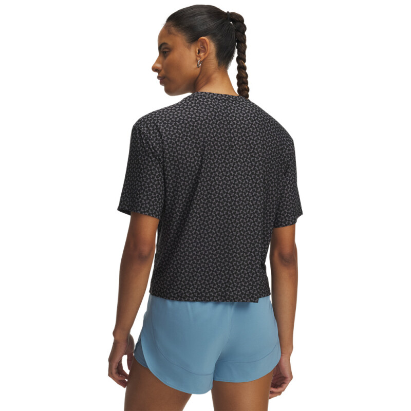 Vanish Energy Crop Print SS BLK-003