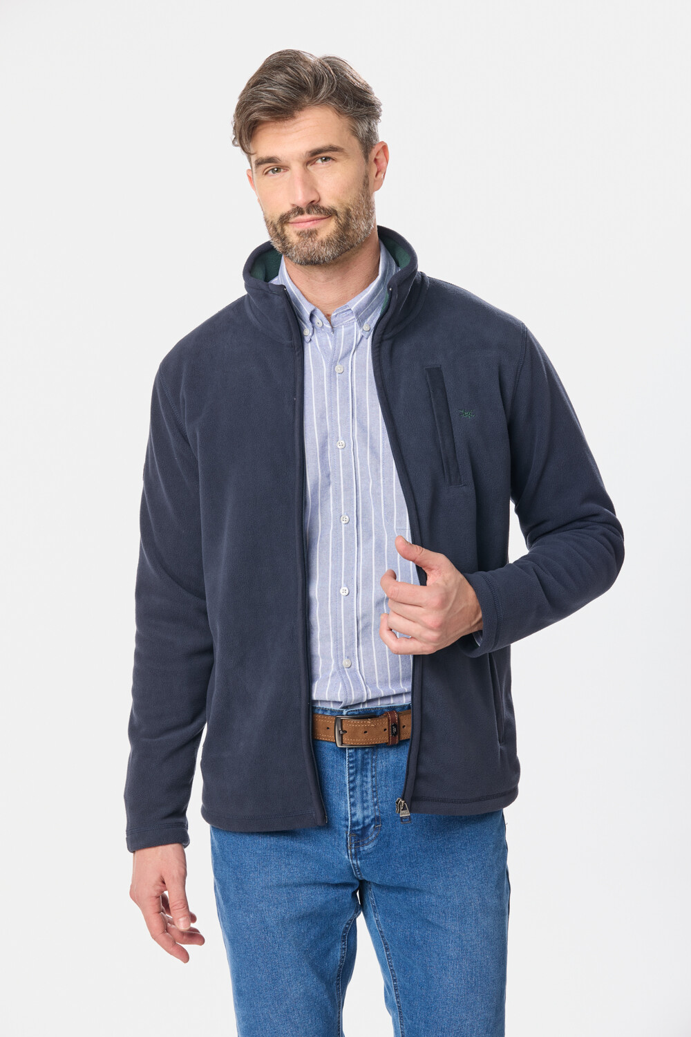 CAMPERA POLAR DE ABRIGO Azul