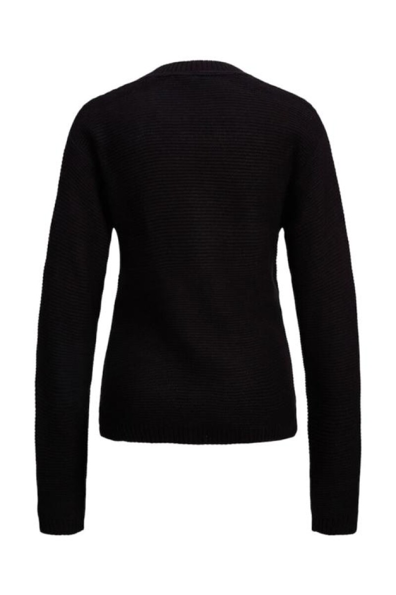 Sweater Sally Básico Tejido Black