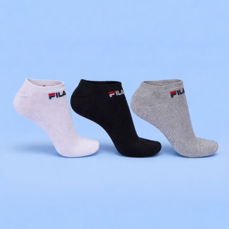 MEDIAS TRIPACK UNISEX CANO CORTO 34-38 FILA MEDIAS TRIPACK UNISEX CANO CORTO 34-38 FILA