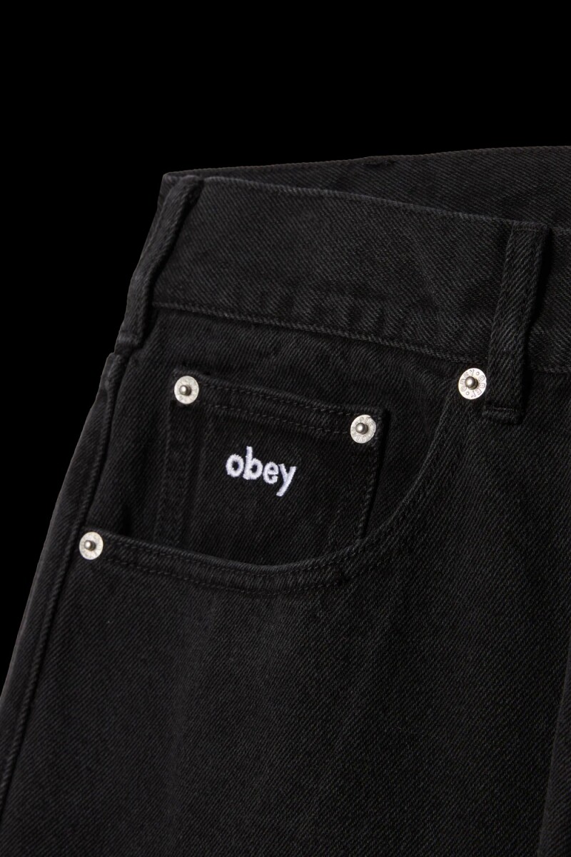 BIGWIG BAGGY DENIM Negro