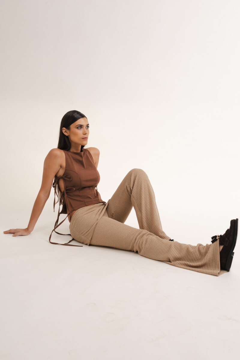 Blusa Área Brown