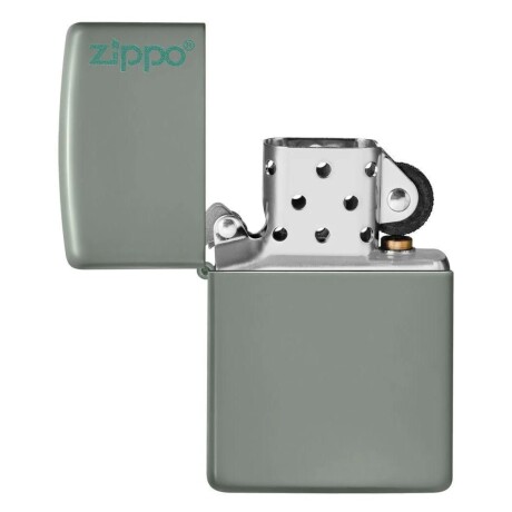 Encendedor Zippo Classic Sage con logo - 49843ZL Encendedor Zippo Classic Sage con logo - 49843ZL