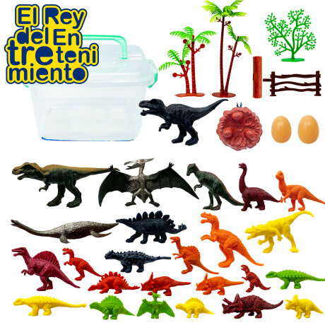 Dinosaurios De Juguete 50 Pcs C/ Alfombra 79x70 Cm Dinosaurios De Juguete 50 Pcs C/ Alfombra 79x70 Cm