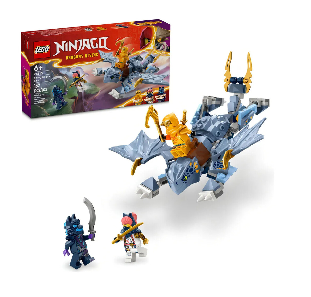 Lego Ninjago 71810 Joven Dragón Riyu 