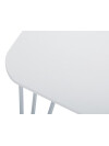 Mesa de comedor BANNERUP 76x120 blanco/cromo Mesa de comedor BANNERUP 76x120 blanco/cromo