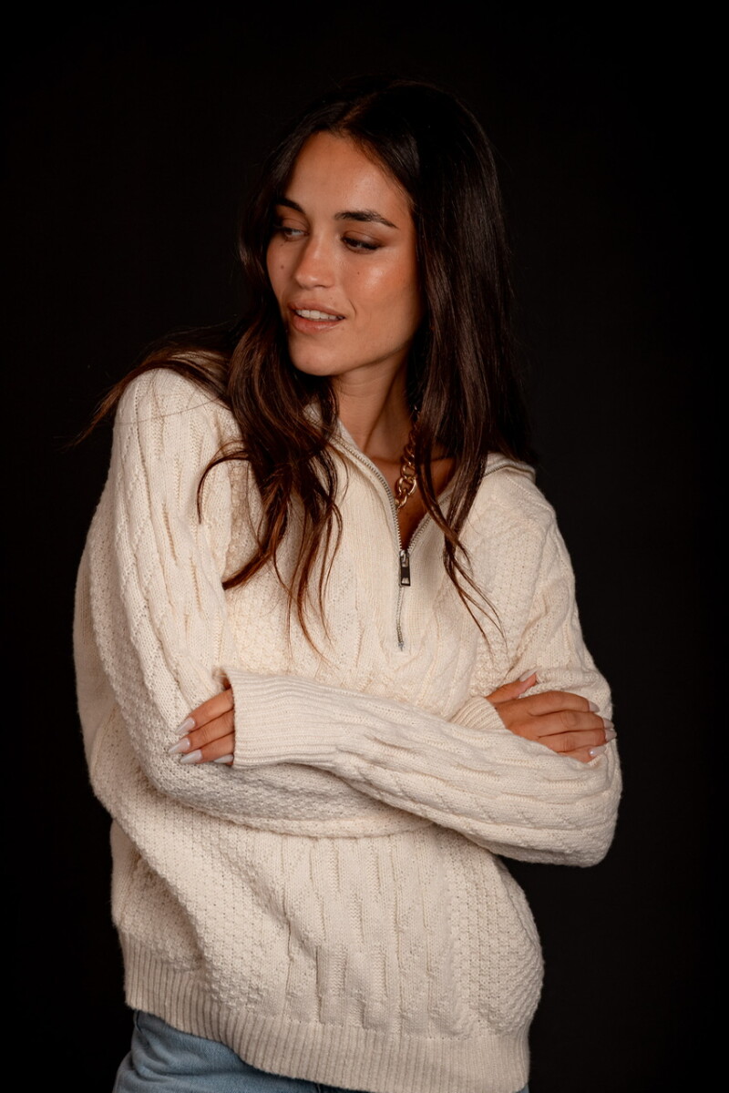 Buzo Camille - crema 