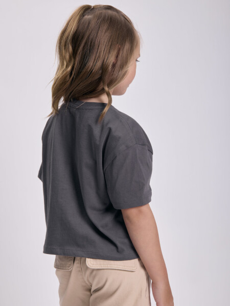 Remera estampa Tinkerbell Gris