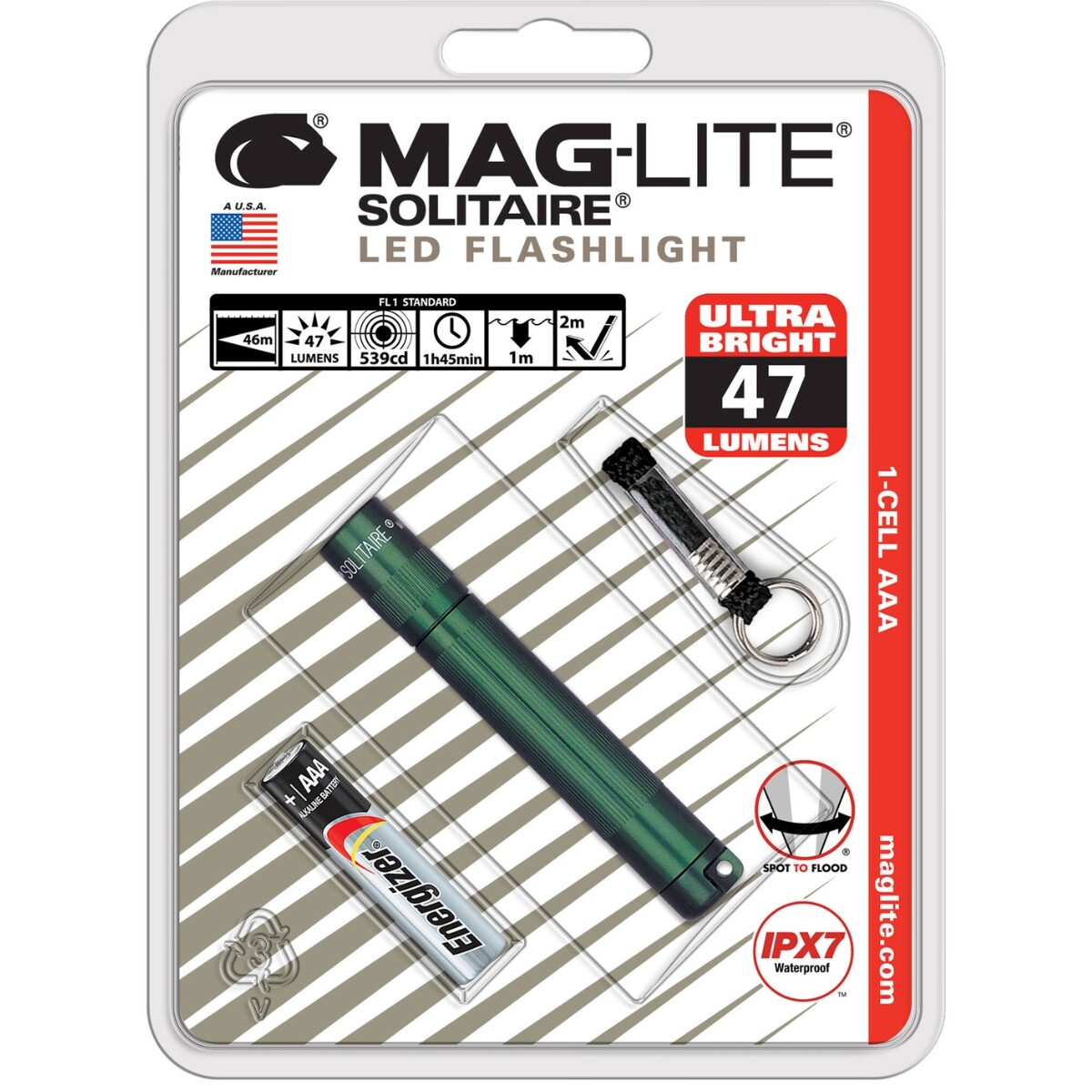 Linterna Maglite Solitaire mini LED - Verde 