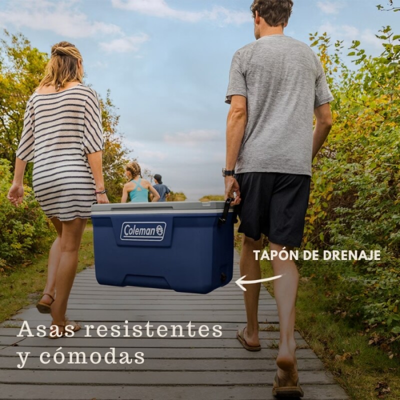 Conservadora Coleman 66,2 Litros Con Posavasos Conservadora Coleman 66,2 Litros Con Posavasos
