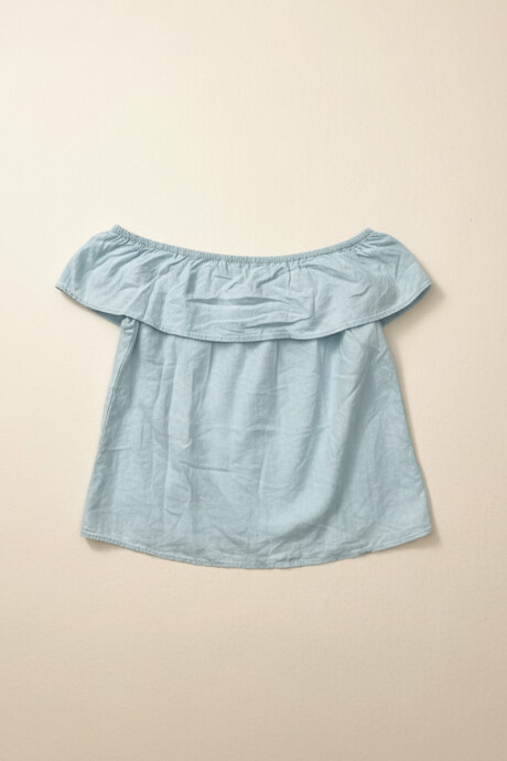 FR FRANGE BLUSA Celeste