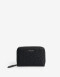 Billetera Zip Round Billetera Con Cierre Cremallera - Negro