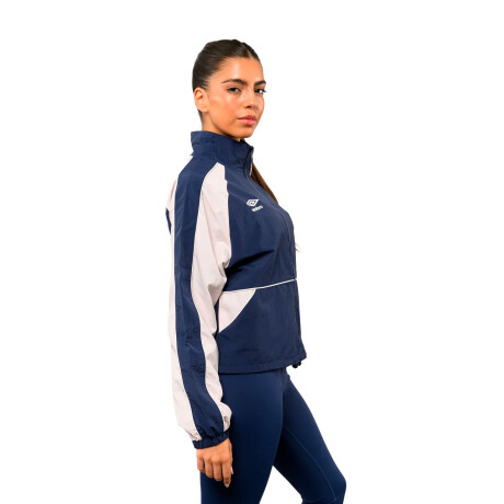 Campera de Mujer Umbro Brisa Nacional Azul - Rosado