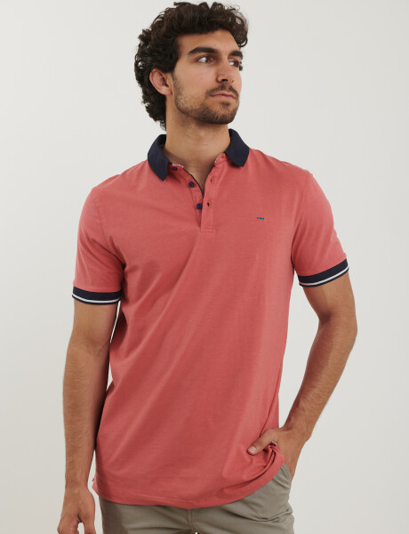 520974 REMERA HARRINGTON LABEL Coral