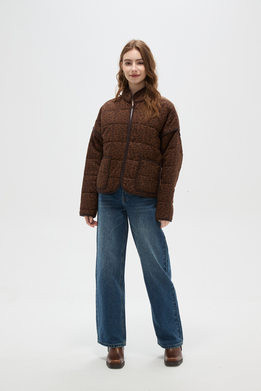 Campera Laxa Estampado 1