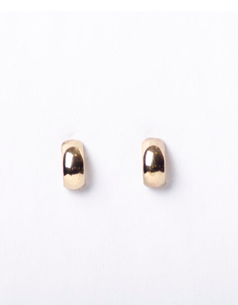 Aros Pasantes Aros Pasantes Metal Bold - Dorado