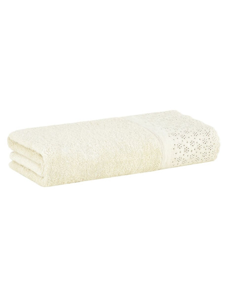 SET TOALLA BANO + TOALLA ROSTRO APLIQUE LOVELY BUDDEMEYER - 500 G/M2 - 3159 / MARFIL - 48X90 SET TOALLA BANO + TOALLA ROSTRO APLIQUE LOVELY BUDDEMEYER - 500 G/M2 - 3159 / MARFIL - 48X90