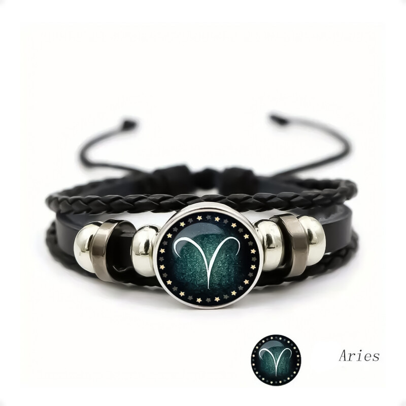 Pulsera De Signo del Zodiaco Aries Pulsera De Signo del Zodiaco Aries