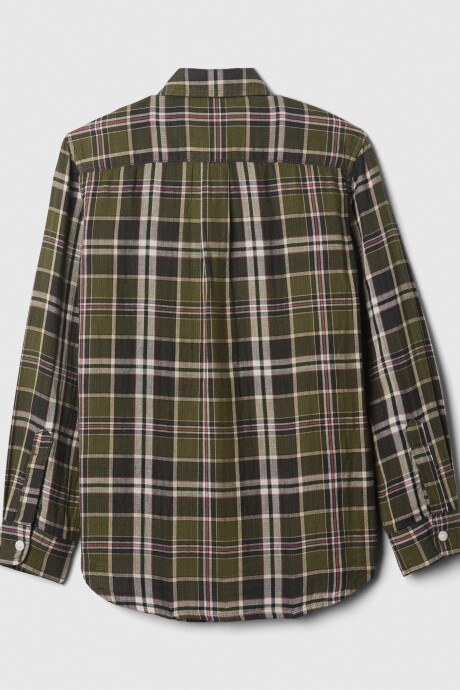 Camisa Manga Larga Niño Deep Depths Grn 190413