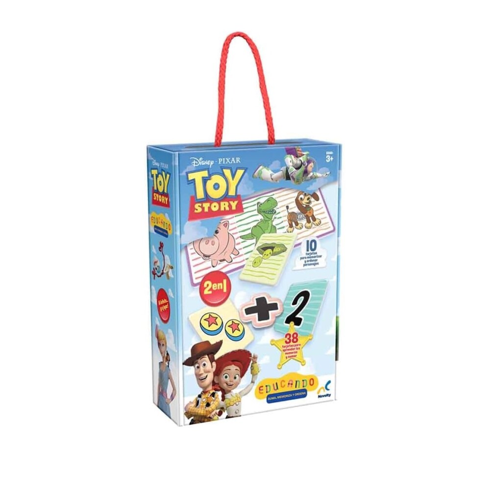 Educando 2 En 1 Suma, Memoriza Y Ordena Toy Story 5 Novelty EDUCANDO 2 EN 1 SUMA, MEMORIZA Y ORDENA TOY STORY 5 JCA-5056