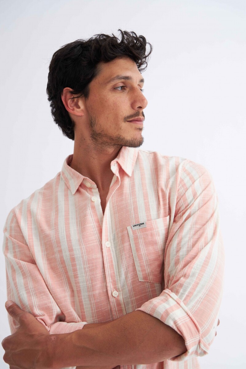 Camisa Orion - Coral 