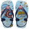 Sandalias Infantiles Havaianas New Baby Heroes Azul - Celeste