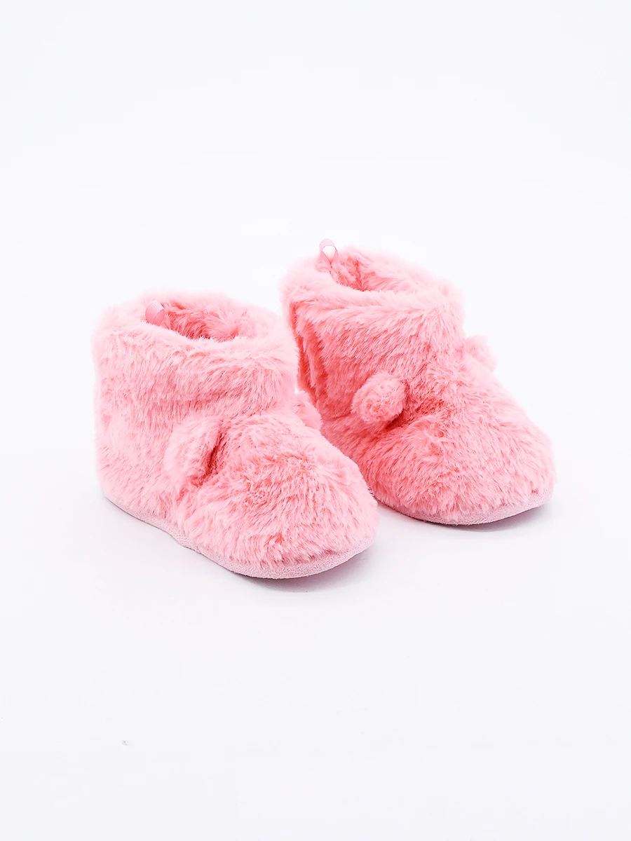 PANTUFLA INFANTIL OREJAS - FUCSIA 
