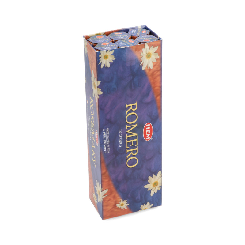INCIENSO HEM CAJA HEXAGONAL X6 Romero