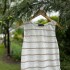 Musculosa Loica Blanco y beige