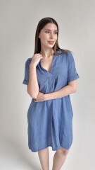 Vestido Múnich Azul