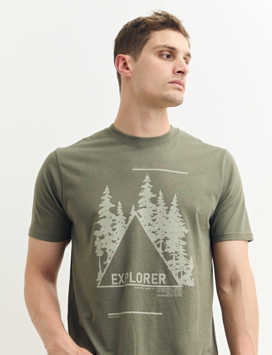 520307 T-SHIRT HARRY Verde