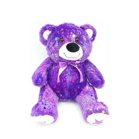 Oso De Estrellas Violeta Con Corazón Oso De Estrellas Violeta Con Corazón