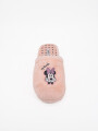 PANTUFLA MINNIE ROSADO.