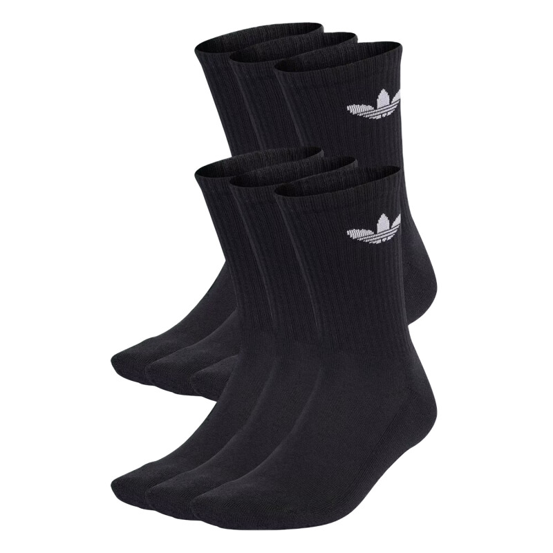Medias Adidas Tr Crew S 6 Pack - Negro Medias Adidas Tr Crew S 6 Pack - Negro