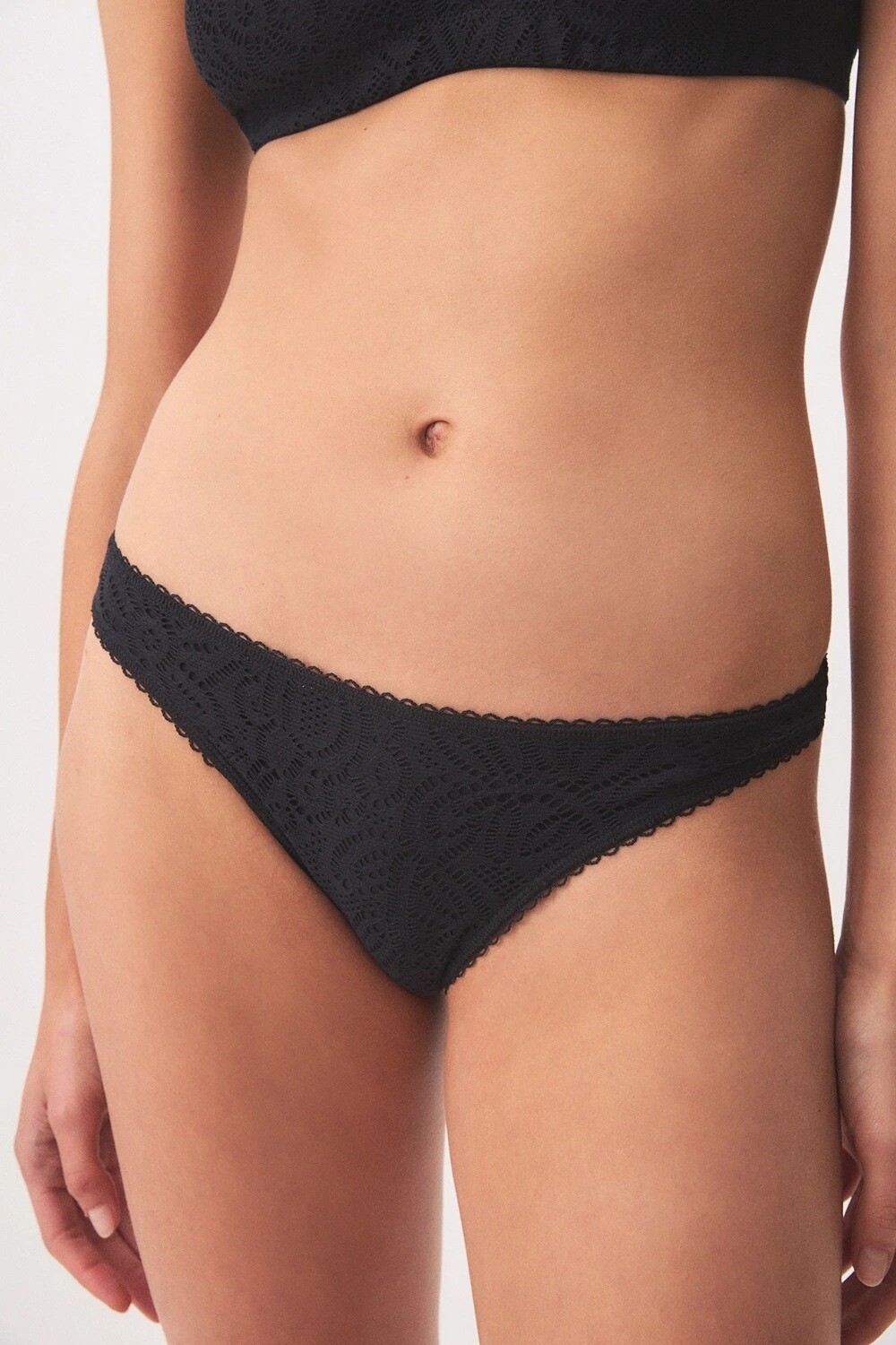 COLALESS CROCHET Negro