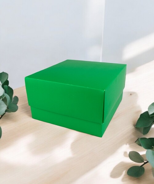 Caja 06 - 15x16x9 cm. VERDE