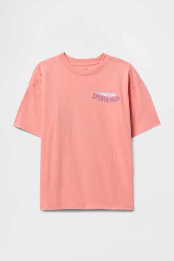 Remera Gráfico Marvel Niño Tea Rose