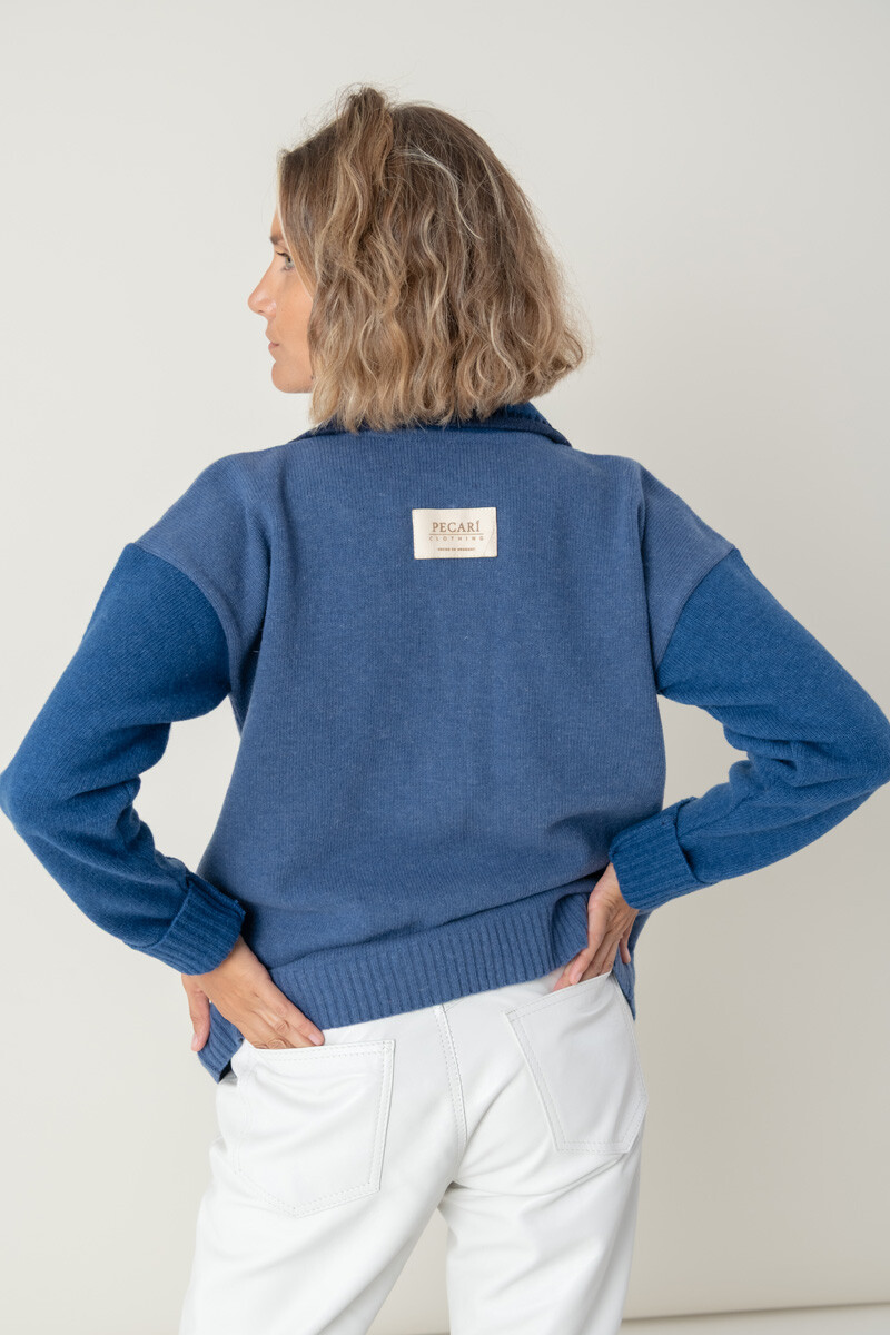 Campera dublin Azul