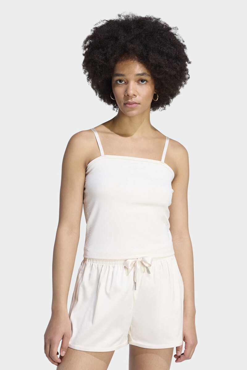 PEARL TUBE TOP Blanco