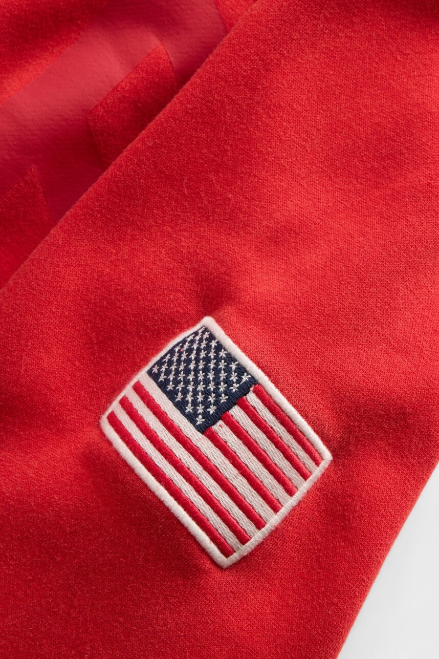 Canguro Con Cierre Logo Gap Hombre Tomato