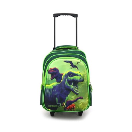Mochila Carrito Trendy Estampa 3D DINOSAURIO