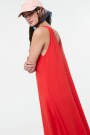 VESTIDO SUELTO Rojo