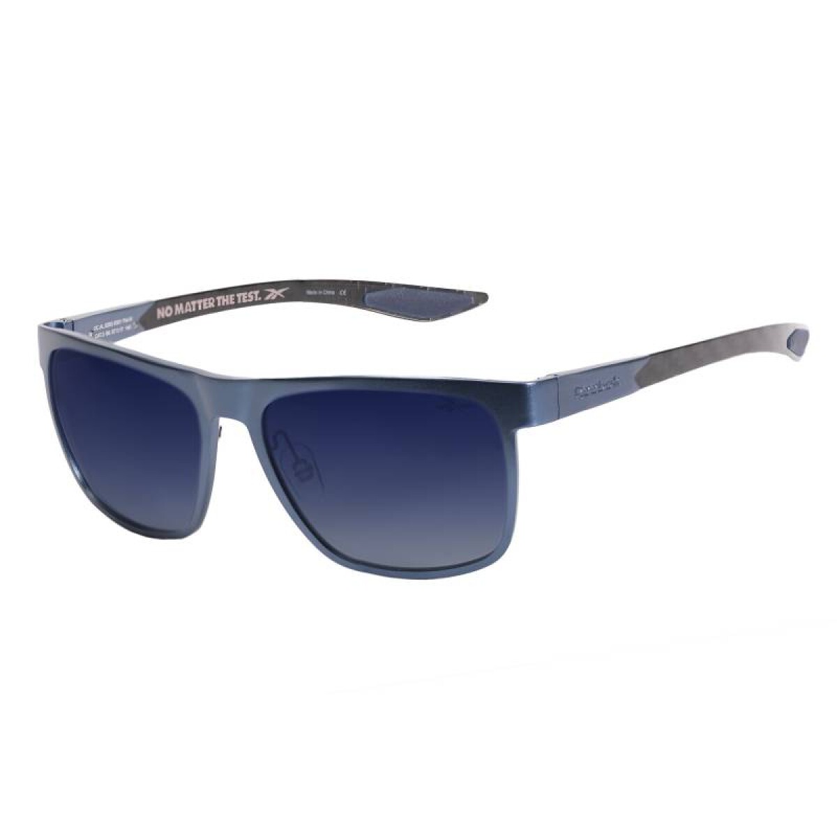 Lentes de sol Reebok Square Sport Polarizadas Azul 