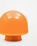 Lámpara de mesa Reig de cristal naranja