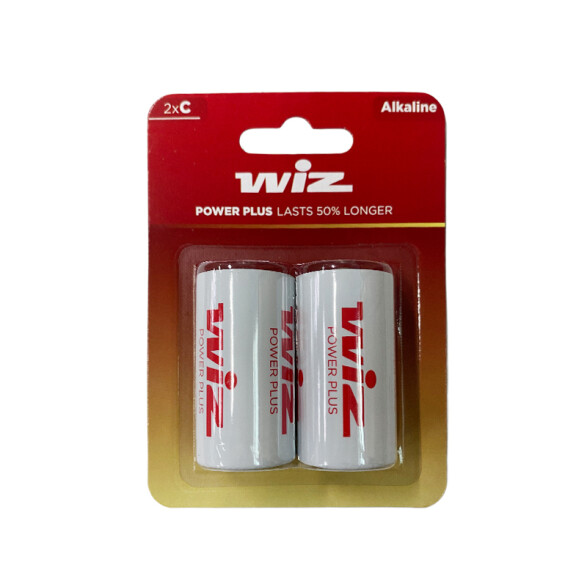 Pila alcalina C 1,5V 5200mAh. Precio por pila WZ0104